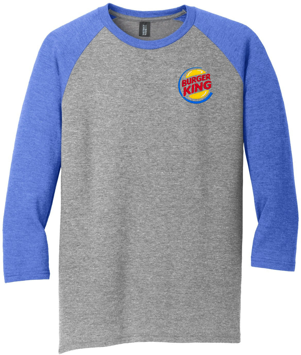 District DM136 T-Shirt with Custom Embroidery