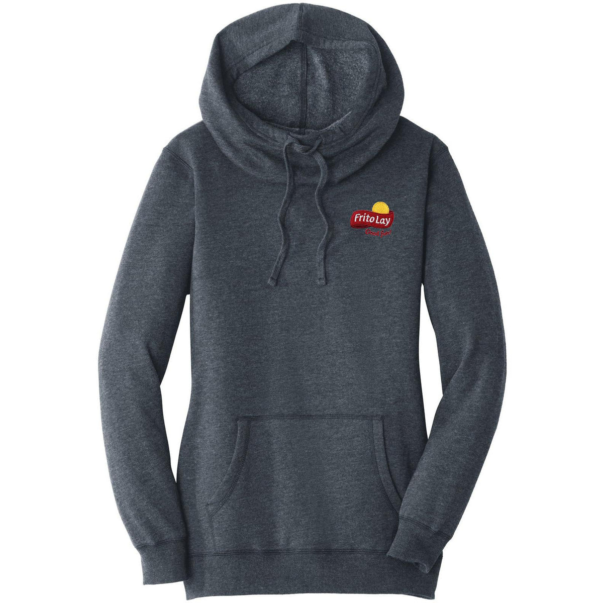 no-logo District Women's Lightweight Fleece Hoodie-Hoodies-District-Thread Logic