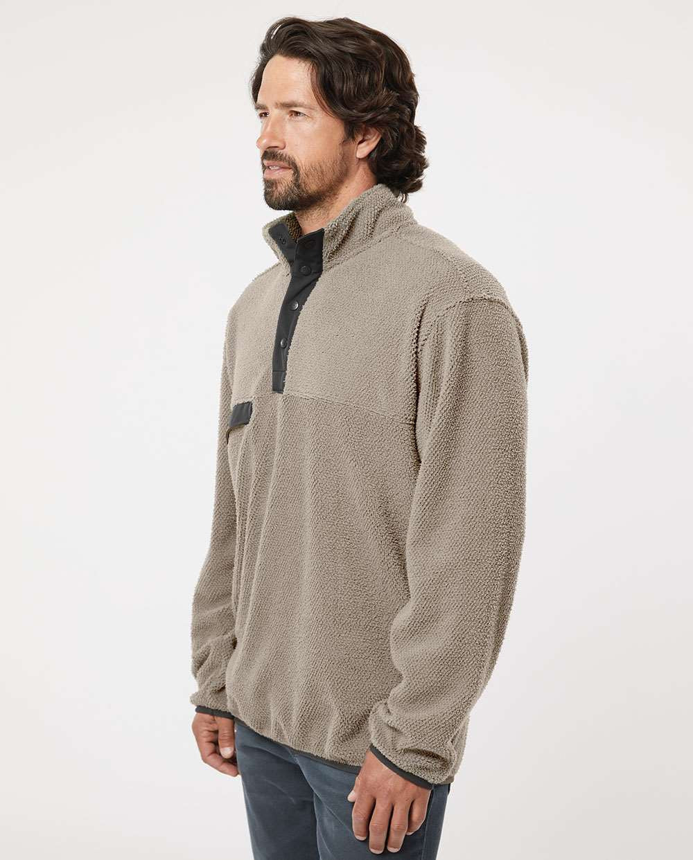 no-logo DRI Duck Brooks Sherpa Mountain Fleece-Men's Layering-Dri Duck-Thread Logic