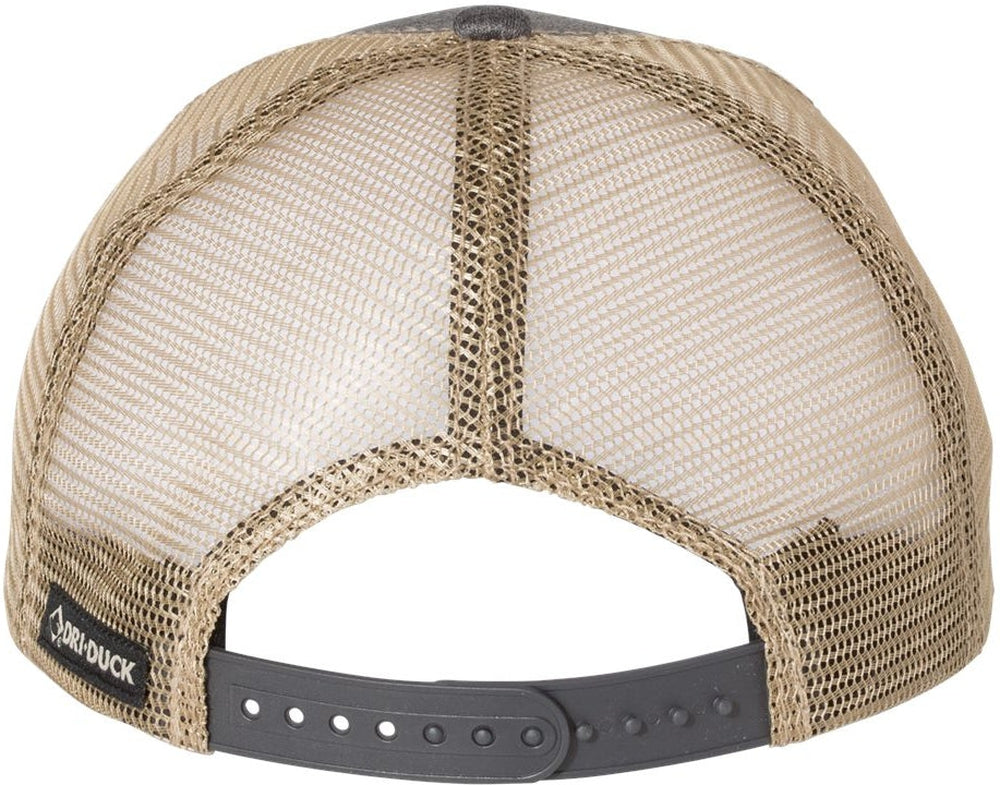 no-logo DRI Duck Buck Head Trucker Cap-Headwear-DRI DUCK-Thread Logic