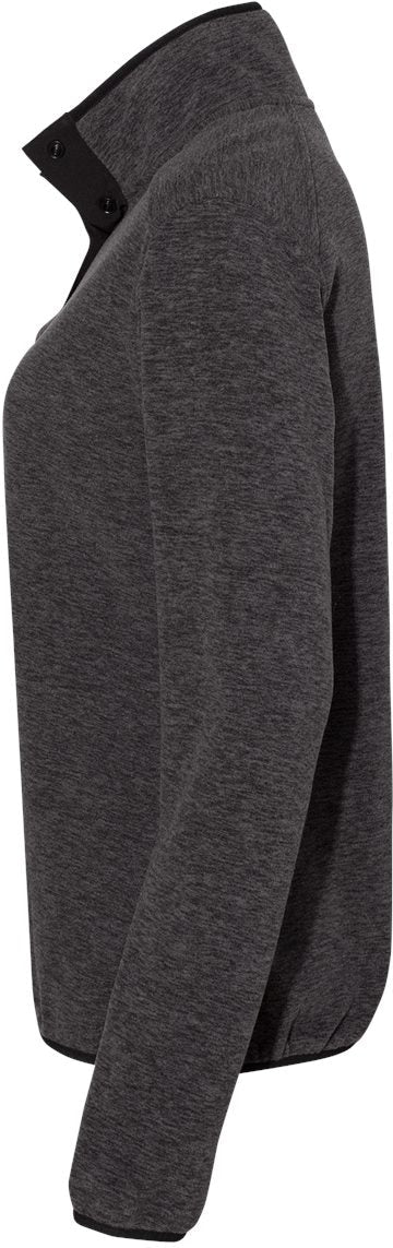 no-logo DRI Duck Ladies Aspen Mélange Mountain Fleece Pullover-Ladies Layering-Dri Duck-Thread Logic