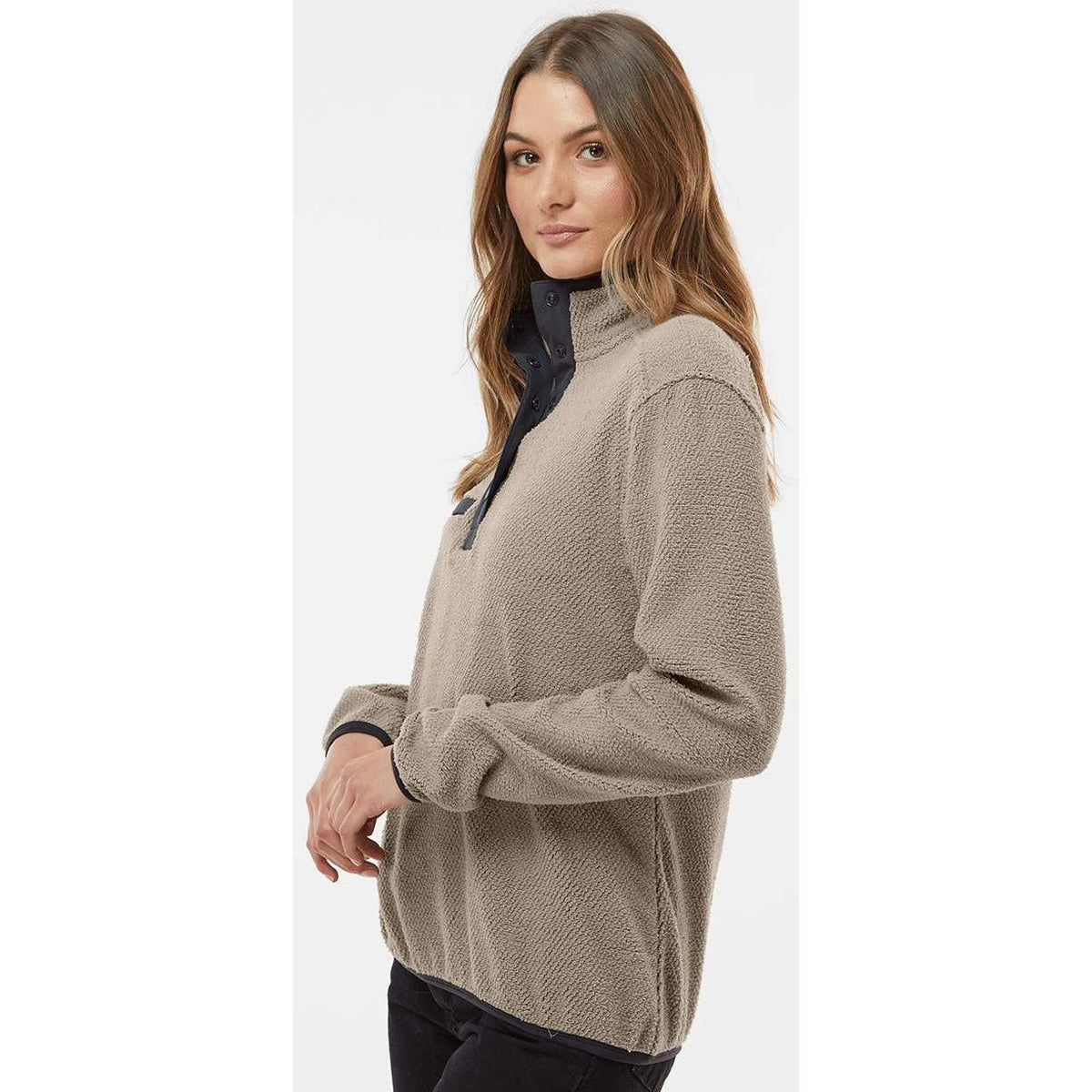 no-logo DRI Duck Ladies Cypress Sherpa Mountain Fleece-Ladies Layering-Dri Duck-Thread Logic