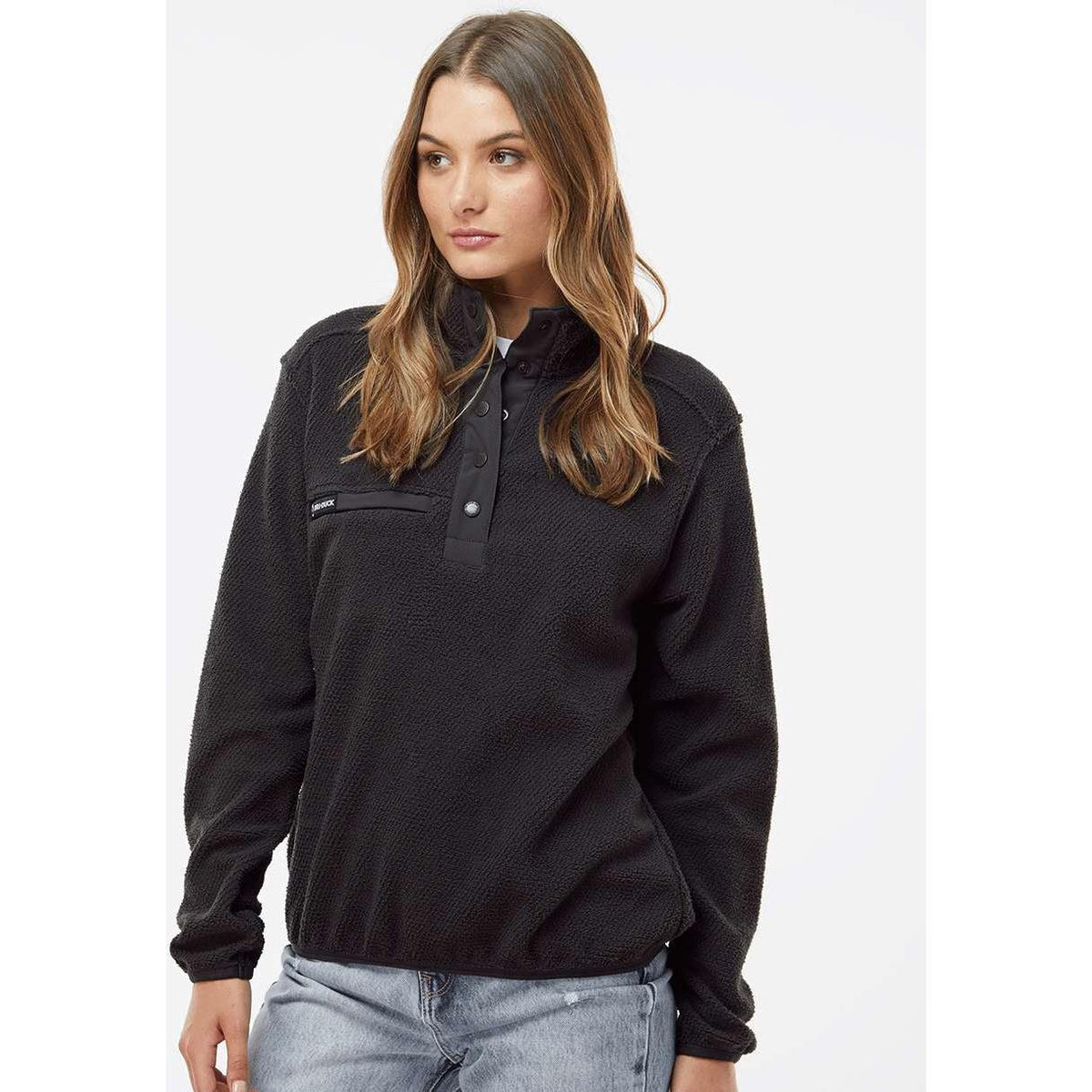 no-logo DRI Duck Ladies Cypress Sherpa Mountain Fleece-Ladies Layering-Dri Duck-Thread Logic