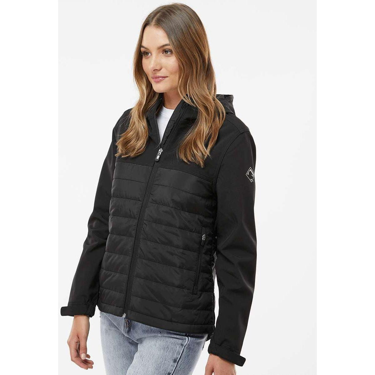 no-logo DRI Duck Ladies Vista Soft Shell Puffer Jacket-Outerwear-DRI DUCK-Thread Logic