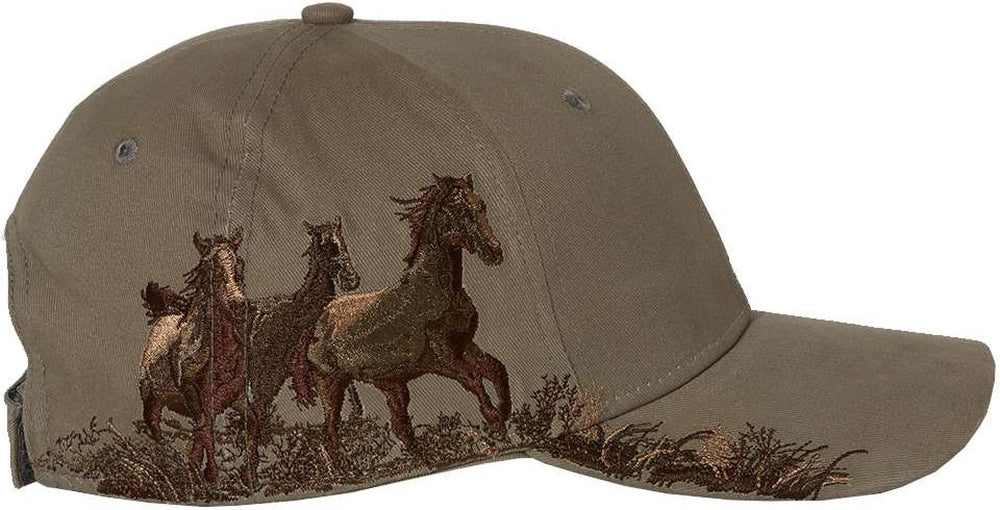 no-logo DRI Duck Mustang Cap-Headwear-DRI DUCK-Earth-OSFA-Thread Logic