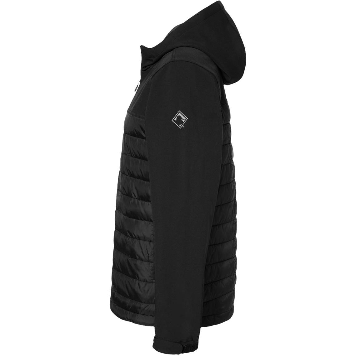 no-logo DRI Duck Pinnacle Puffer Body Softshell Hooded Jacket-Men's Jackets-Dri Duck-Thread Logic