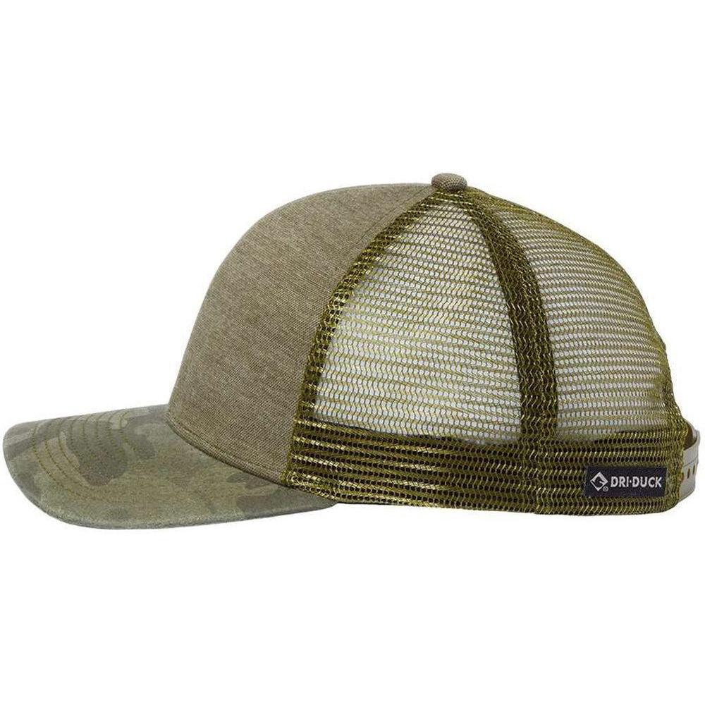 no-logo DRI Duck Pique Trucker Cap-Headwear-DRI DUCK-Thread Logic