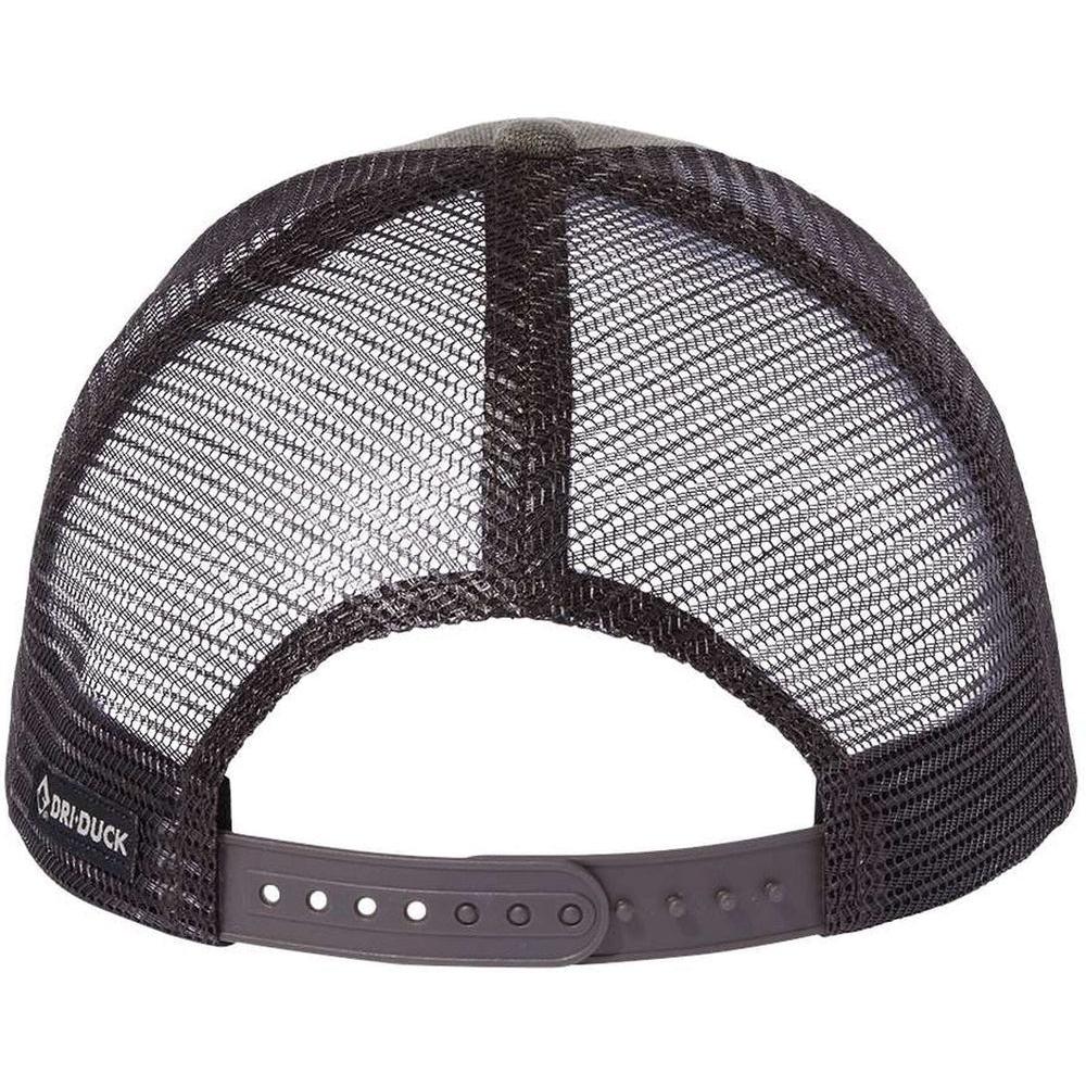 no-logo DRI Duck Pique Trucker Cap-Headwear-DRI DUCK-Thread Logic