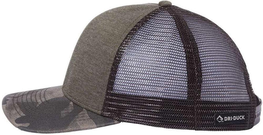 no-logo DRI Duck Pique Trucker Cap-Headwear-DRI DUCK-Thread Logic