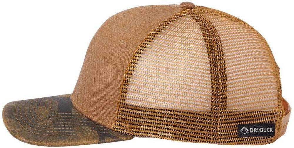 no-logo DRI Duck Pique Trucker Cap-Headwear-DRI DUCK-Thread Logic