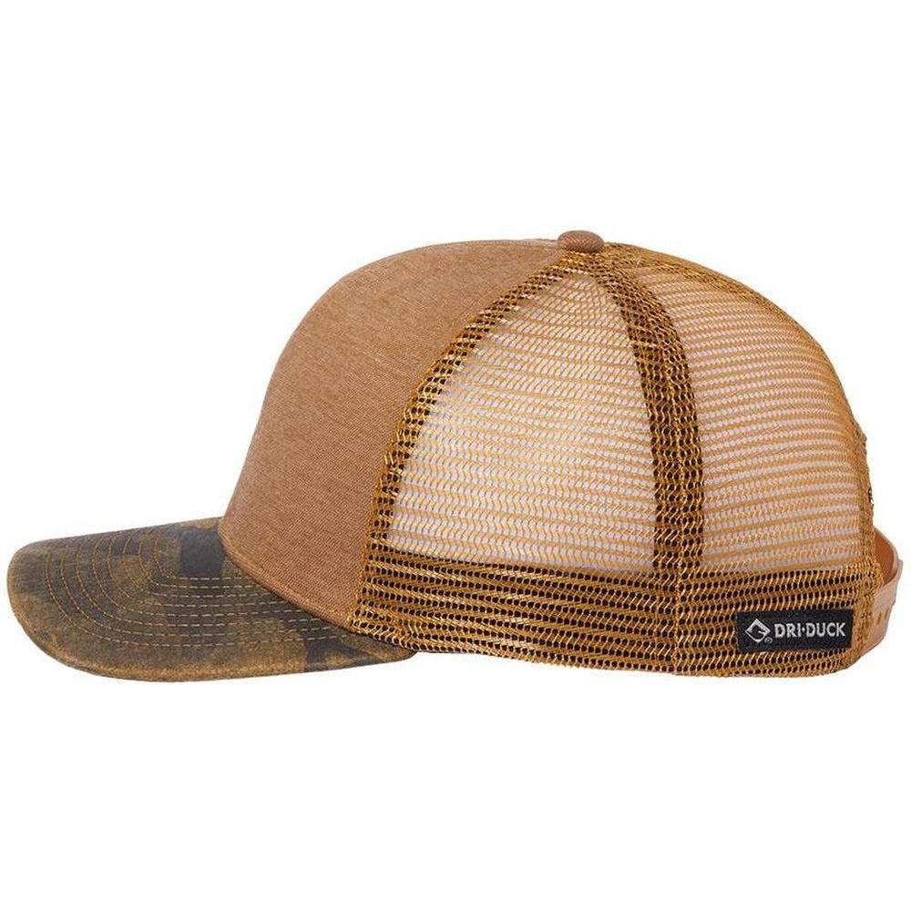 no-logo DRI Duck Pique Trucker Cap-Headwear-DRI DUCK-Thread Logic