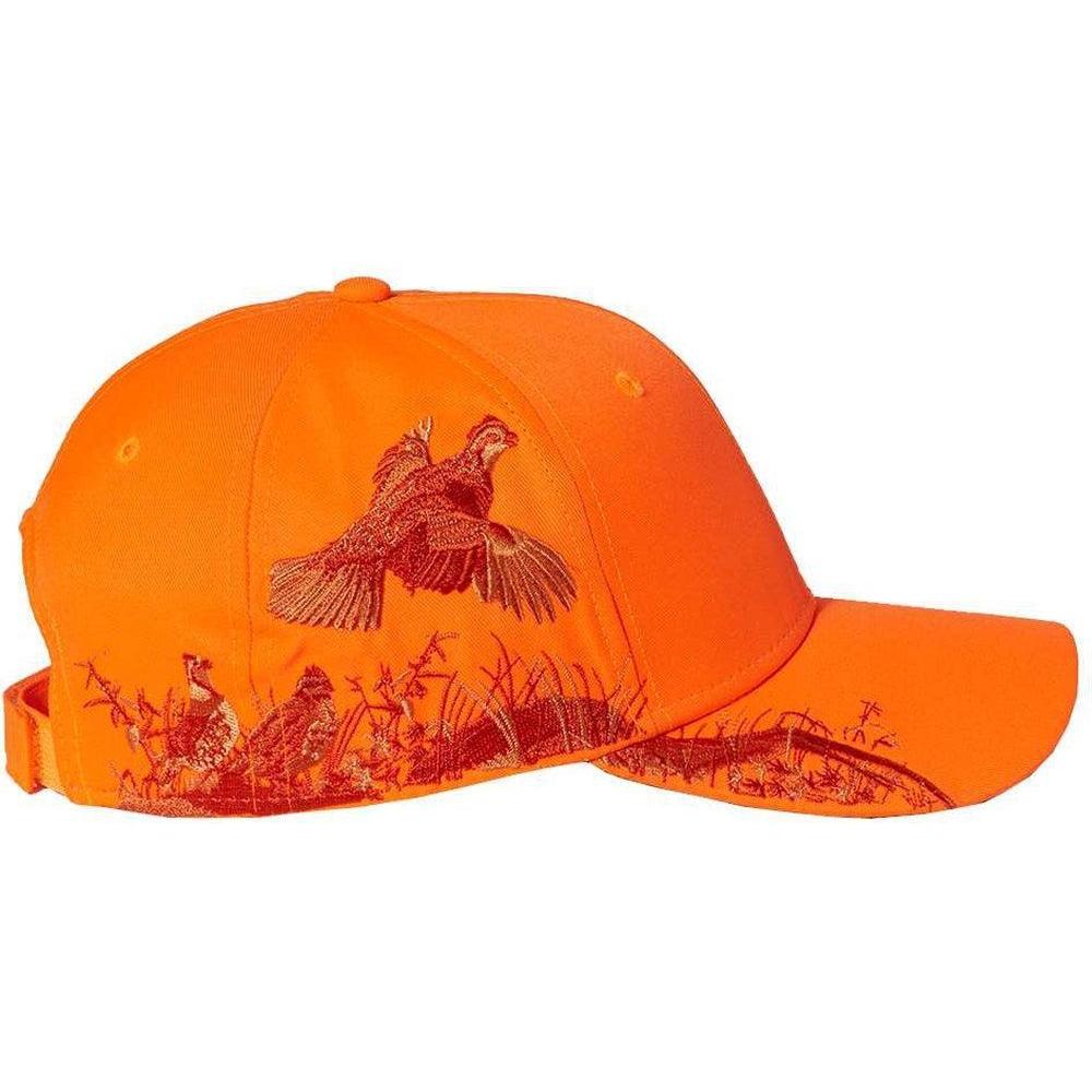 no-logo DRI Duck Quail Cap-Headwear-DRI DUCK-Blaze Orange - Quail-OSFA-Thread Logic