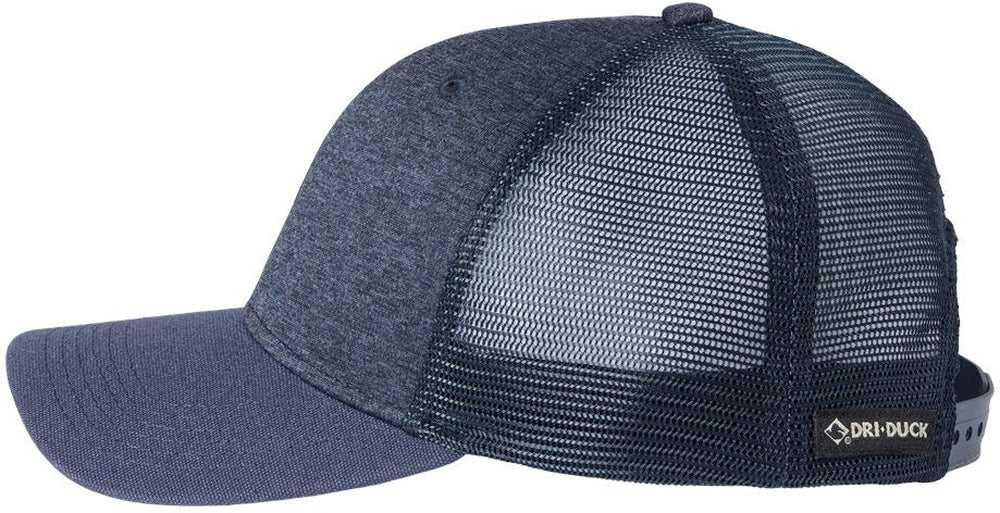 no-logo DRI Duck Vantage Trucker Cap-Caps-Dri Duck-Thread Logic