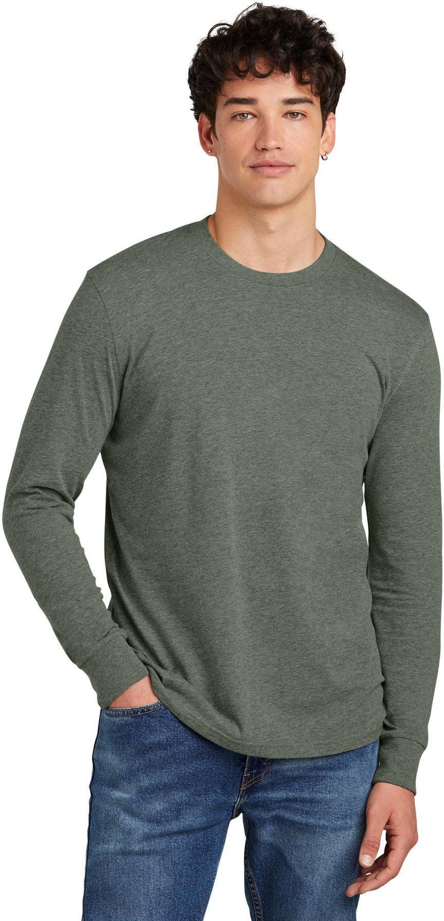 no-logo District Perfect Blend CVC Long Sleeve Tee-District-Thread Logic