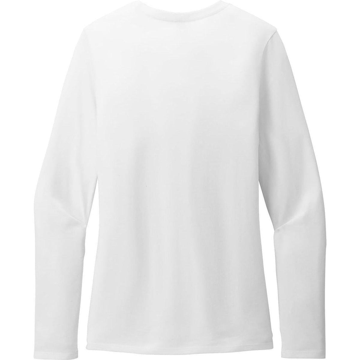 no-logo District Women's Perfect Blend CVC Long Sleeve Tee-District-Thread Logic