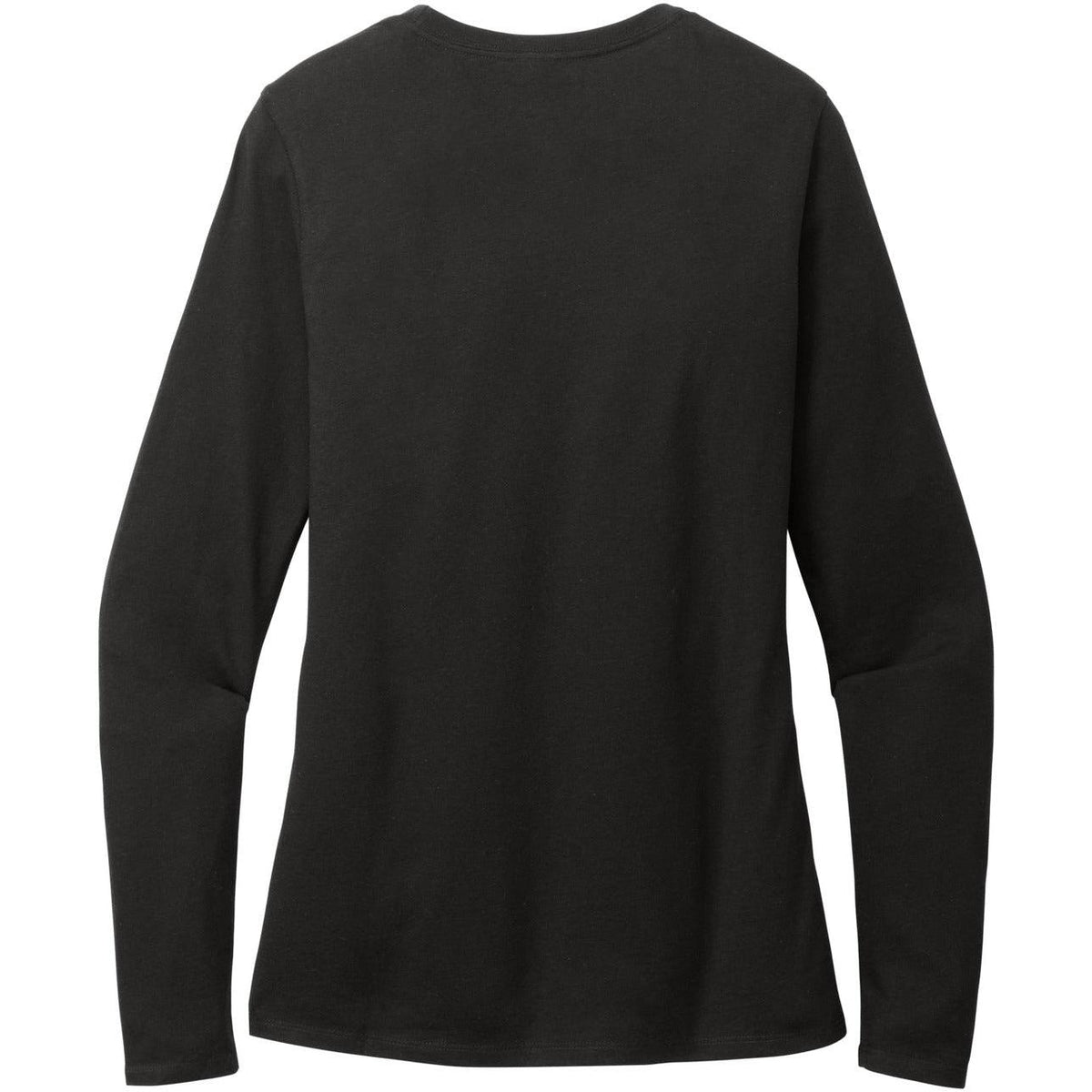 no-logo District Women's Perfect Blend CVC Long Sleeve Tee-District-Thread Logic