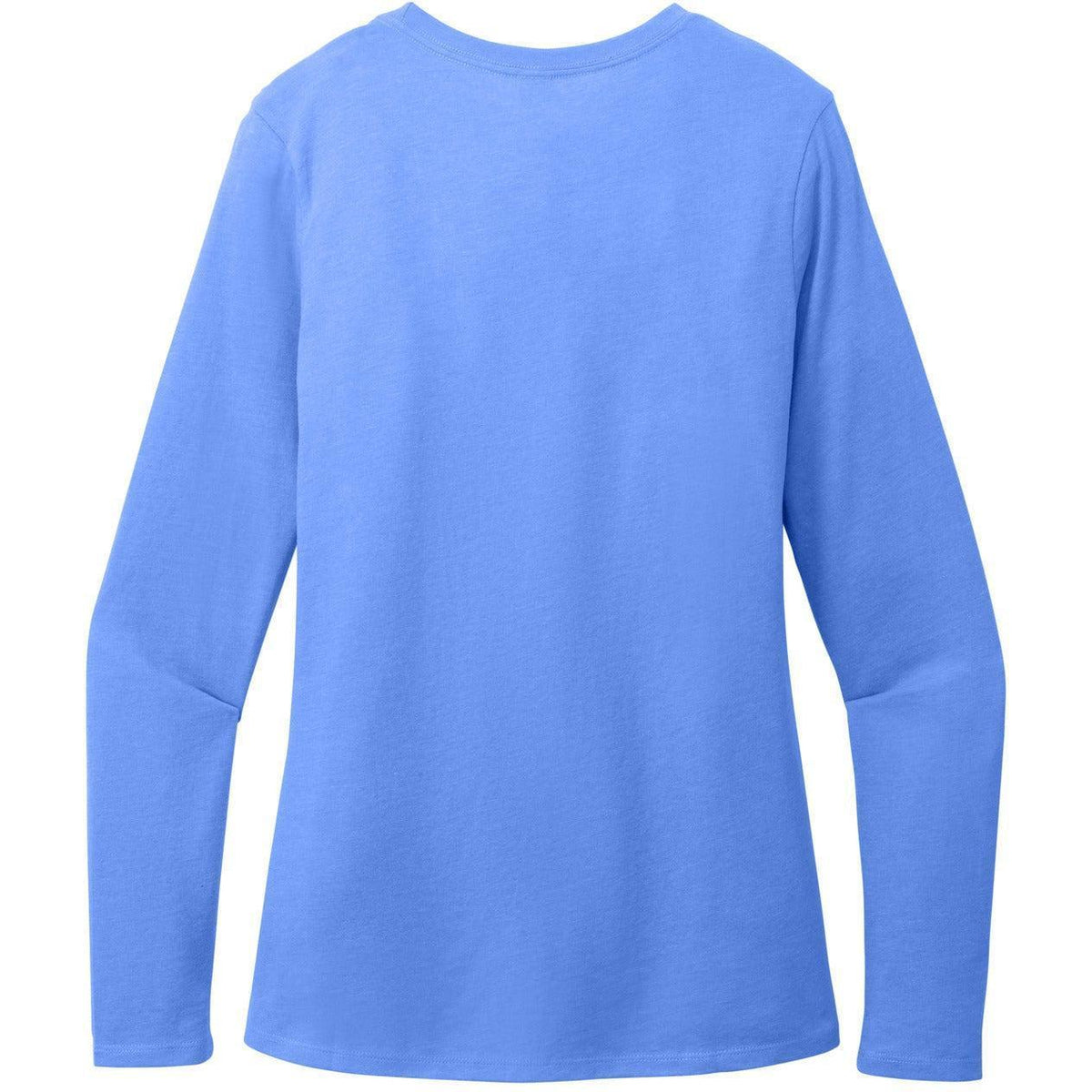 no-logo District Women's Perfect Blend CVC Long Sleeve Tee-District-Thread Logic