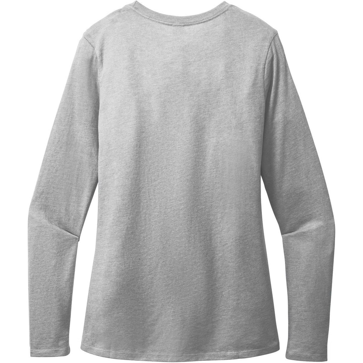 no-logo District Women's Perfect Blend CVC Long Sleeve Tee-District-Thread Logic