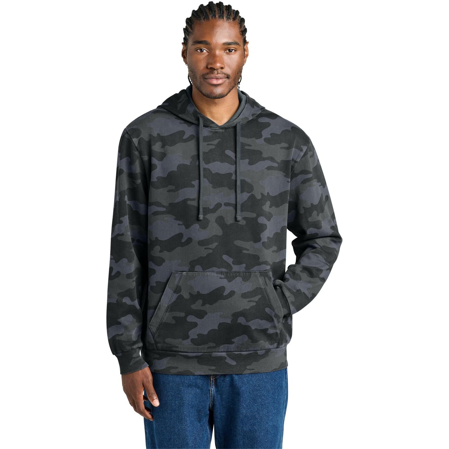 District Wash Camo Fleece Hoodie