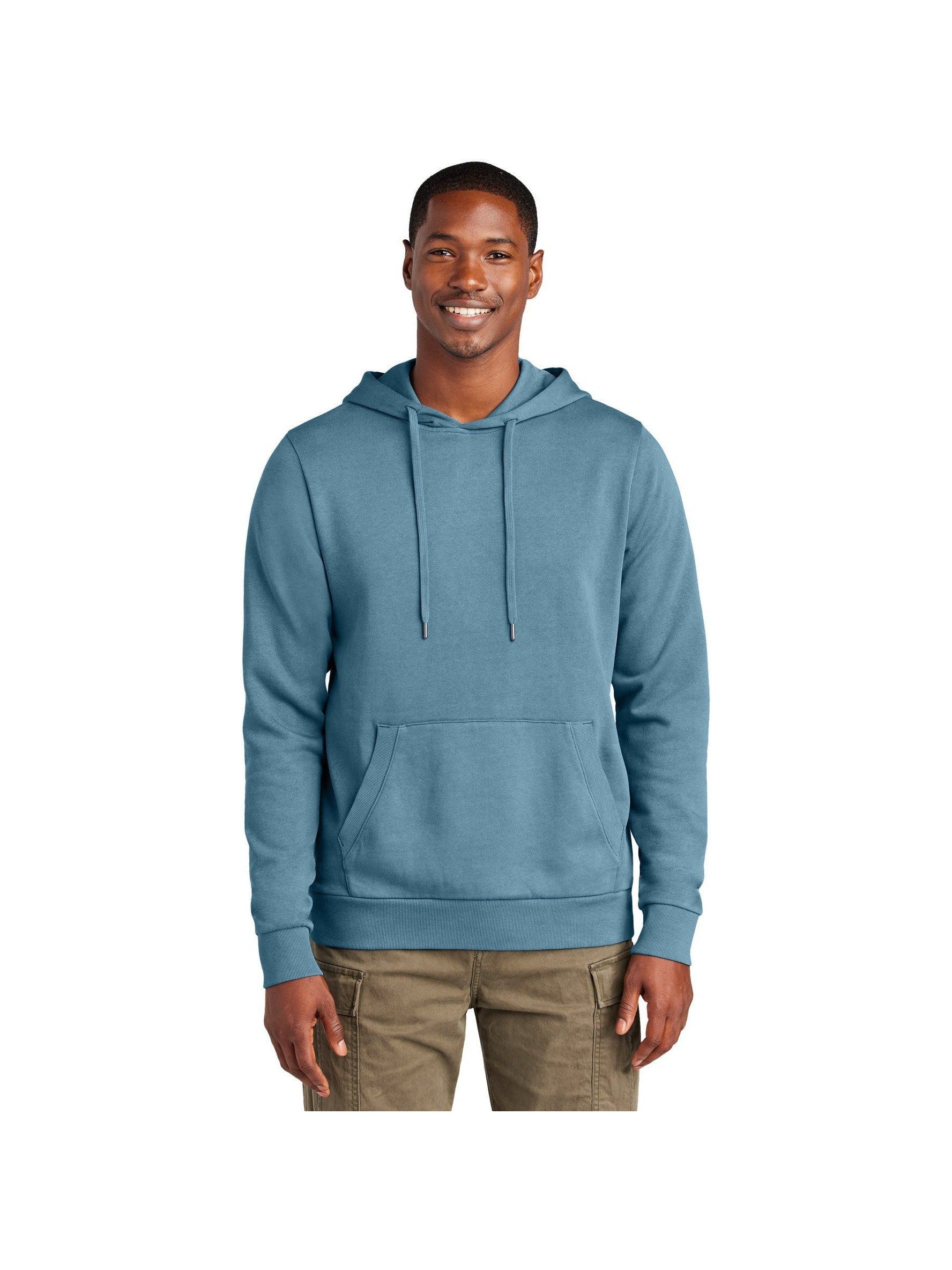 no-logo District Wash Fleece Hoodie-District-Thread Logic