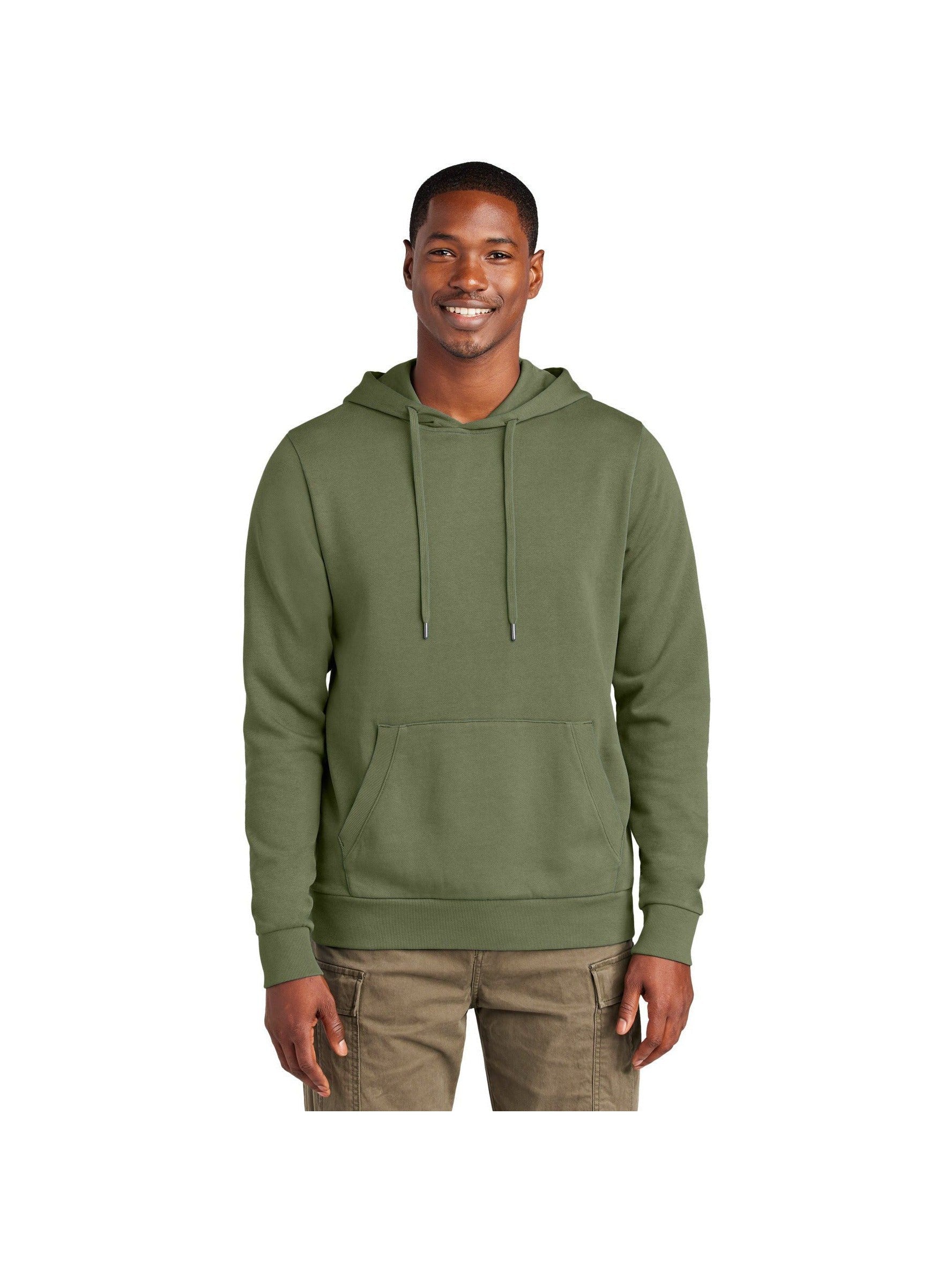 no-logo District Wash Fleece Hoodie-District-Thread Logic