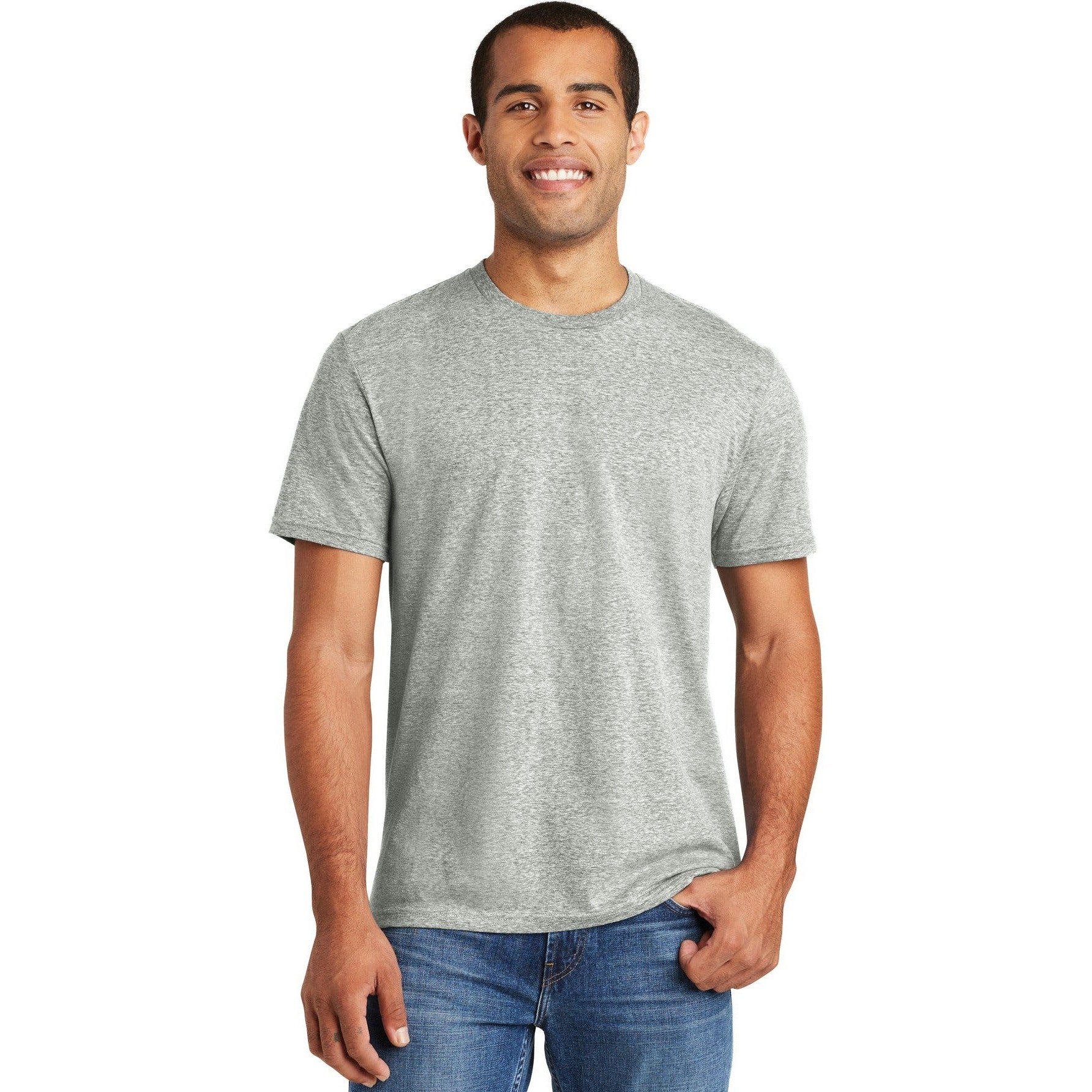 no-logo CLOSEOUT - District Astro Tee-District-Grey Astro-L-Thread Logic