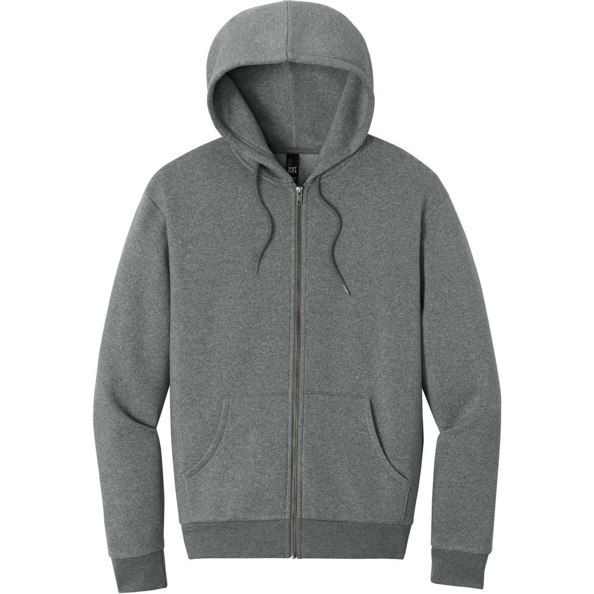no-logo District MelloFleece Full-Zip Hoodie