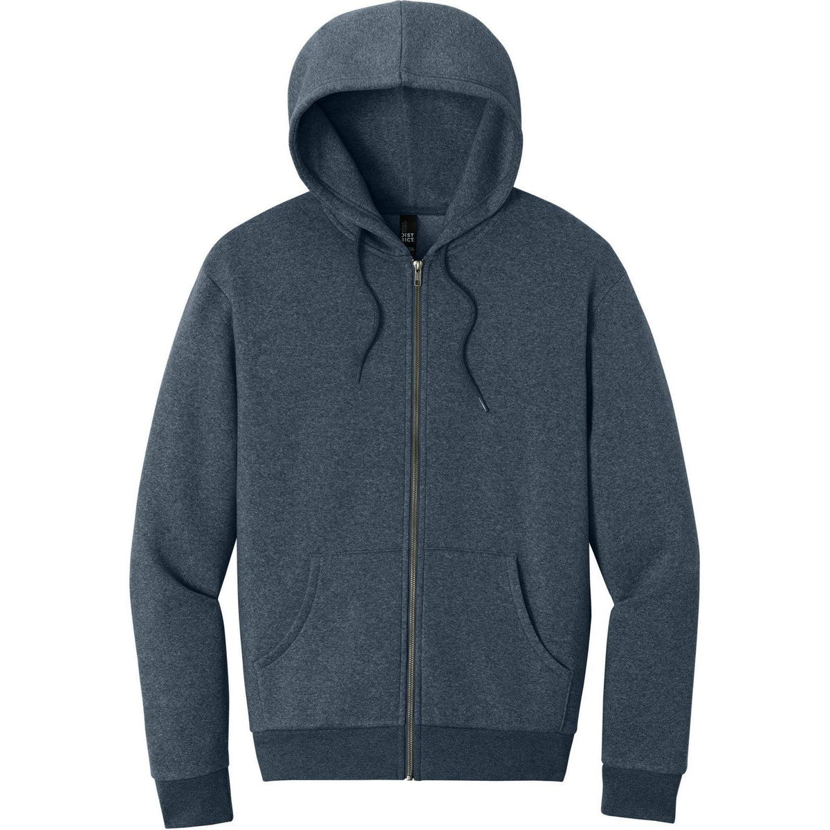 no-logo District MelloFleece Full-Zip Hoodie