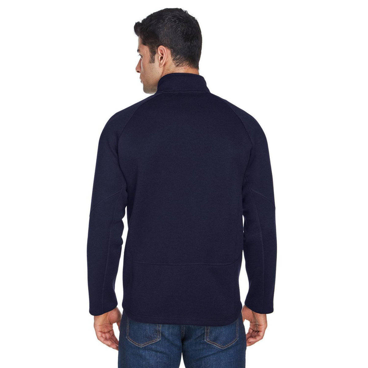 no-logo Devon & Jones Bristol Sweater Fleece Quarter-Zip-Men's Layering-Devon&Jones-Thread Logic