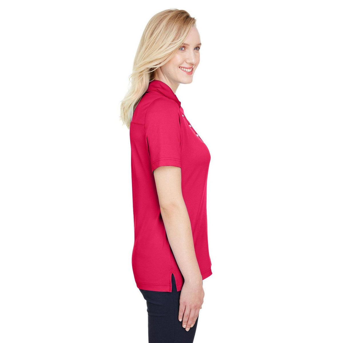 no-logo Devon & Jones CrownLux Performance Ladies Range Flex Polo-Ladies Polos-Devon&Jones-Thread Logic