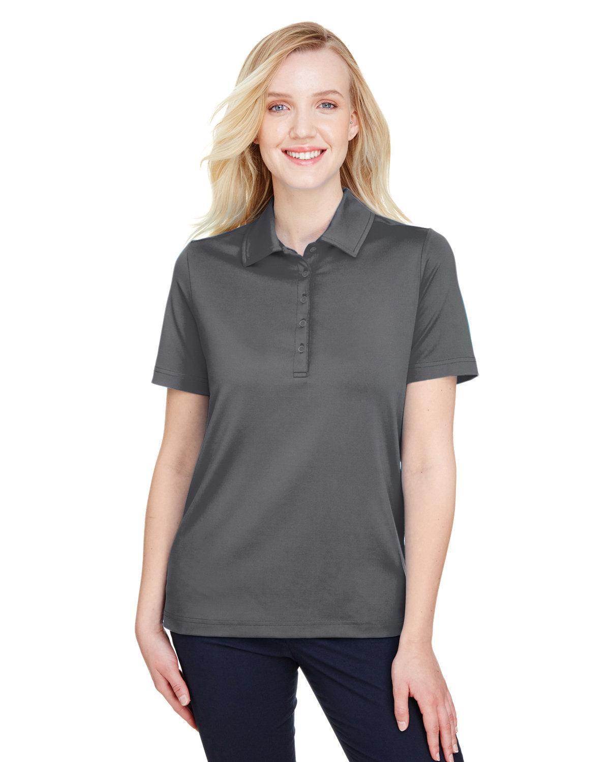 Devon & Jones CrownLux Performance Ladies Range Flex Polo-Ladies Polos-Devon&Jones-Graphite-S-Thread Logic