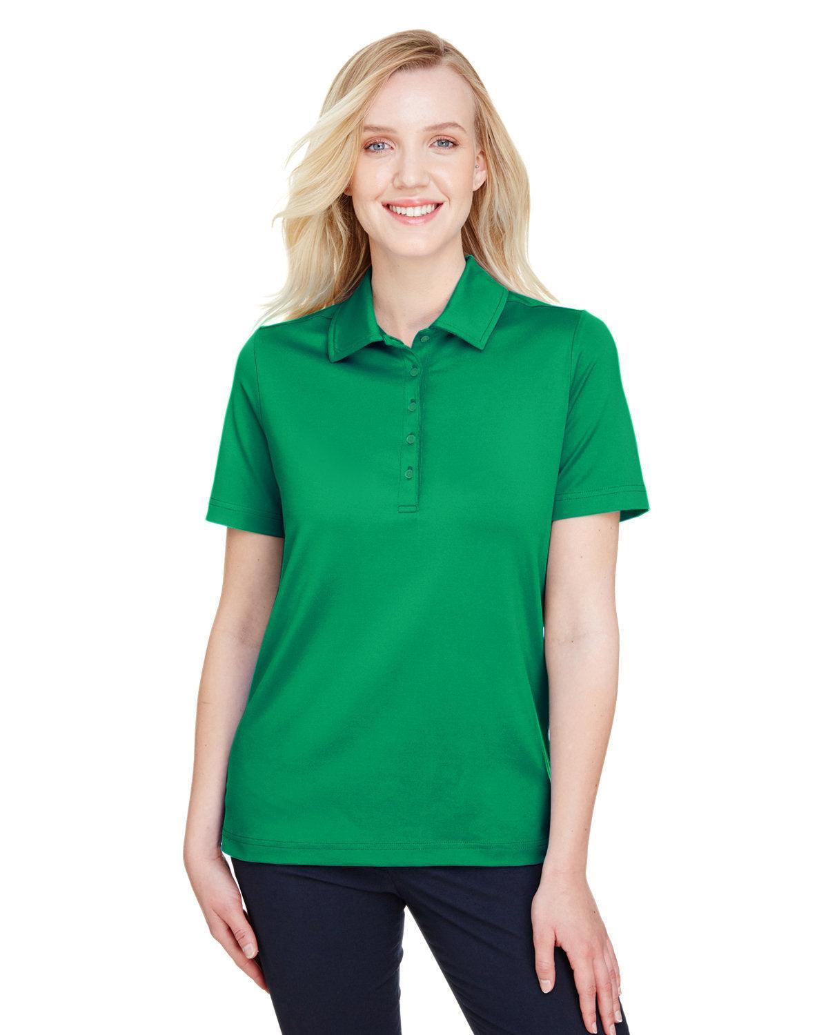 Devon & Jones CrownLux Performance Ladies Range Flex Polo-Ladies Polos-Devon&Jones-Kelly Green-S-Thread Logic
