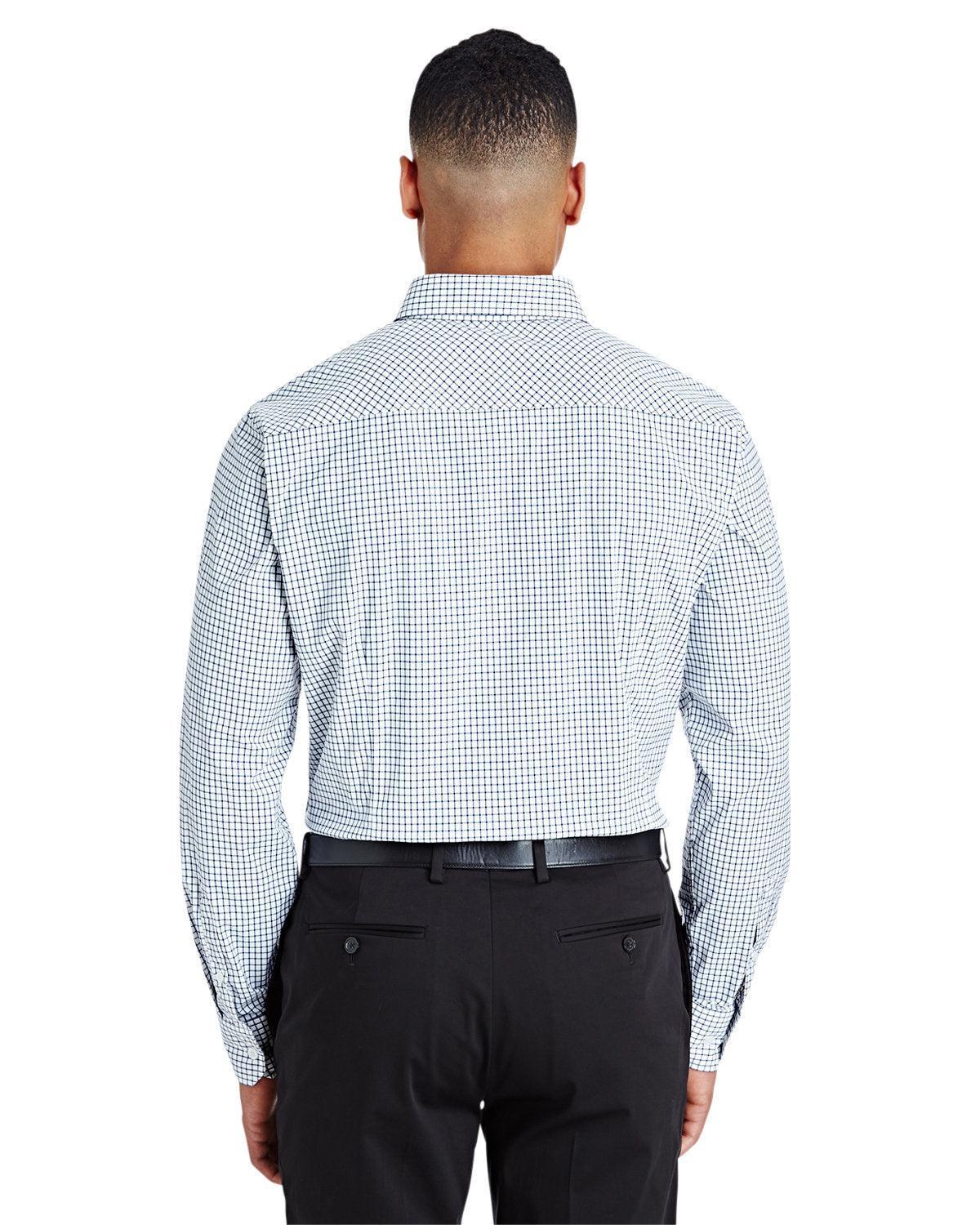 no-logo Devon & Jones CrownLux Performance Micro Windowpane Shirt-Men's Dress Shirts-Devon&Jones-Thread Logic