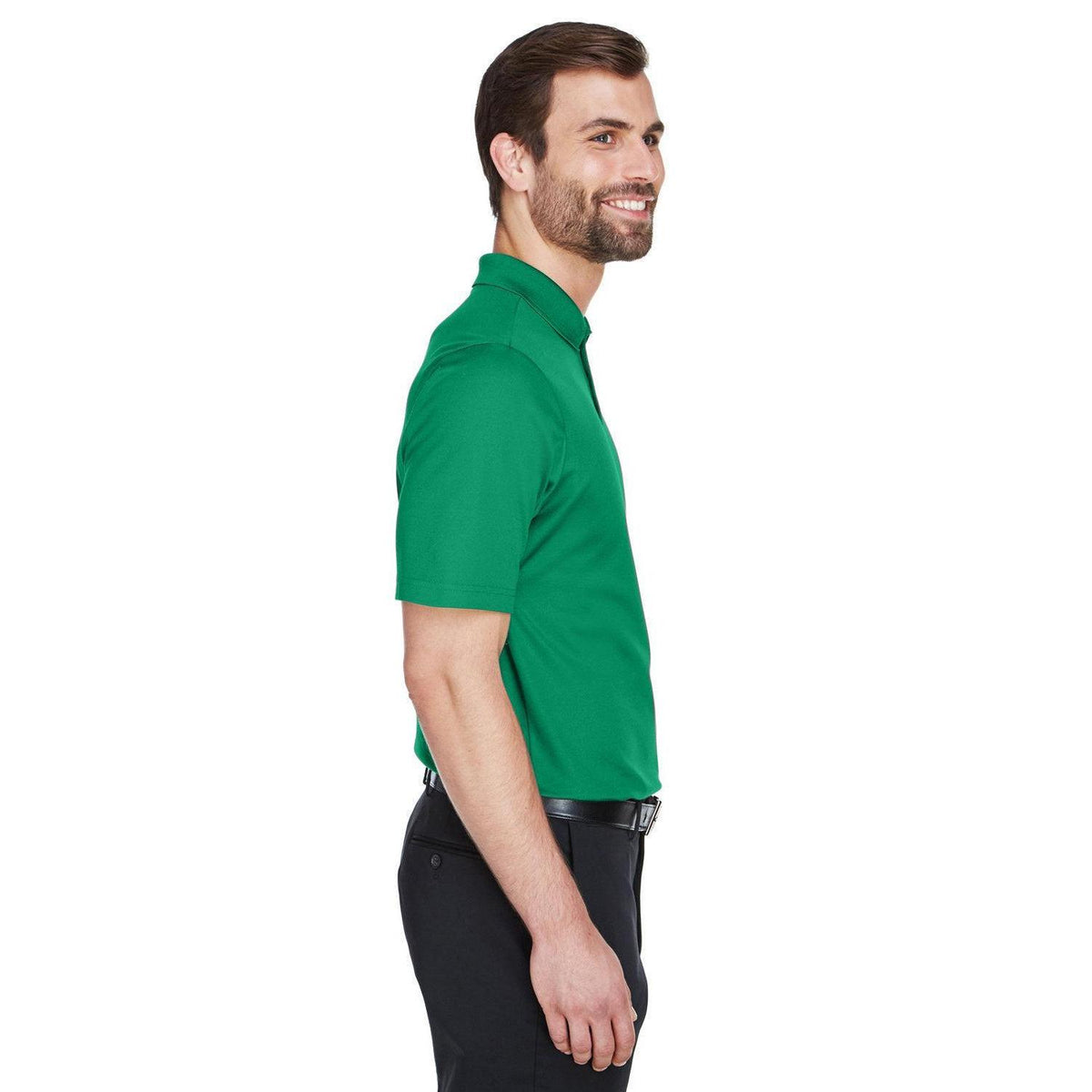 no-logo Devon & Jones CrownLux Performance Plaited Polo-Men's Polos-Devon&Jones-Thread Logic