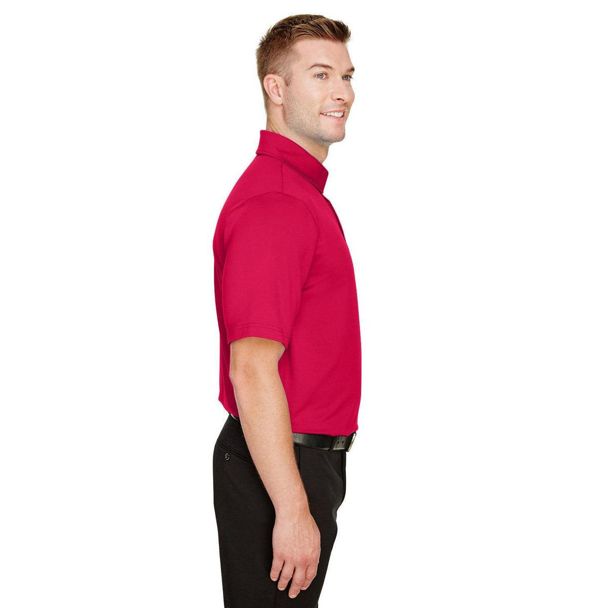 no-logo Devon & Jones CrownLux Performance Range Flex Polo-Men's Polos-Devon&Jones-Thread Logic