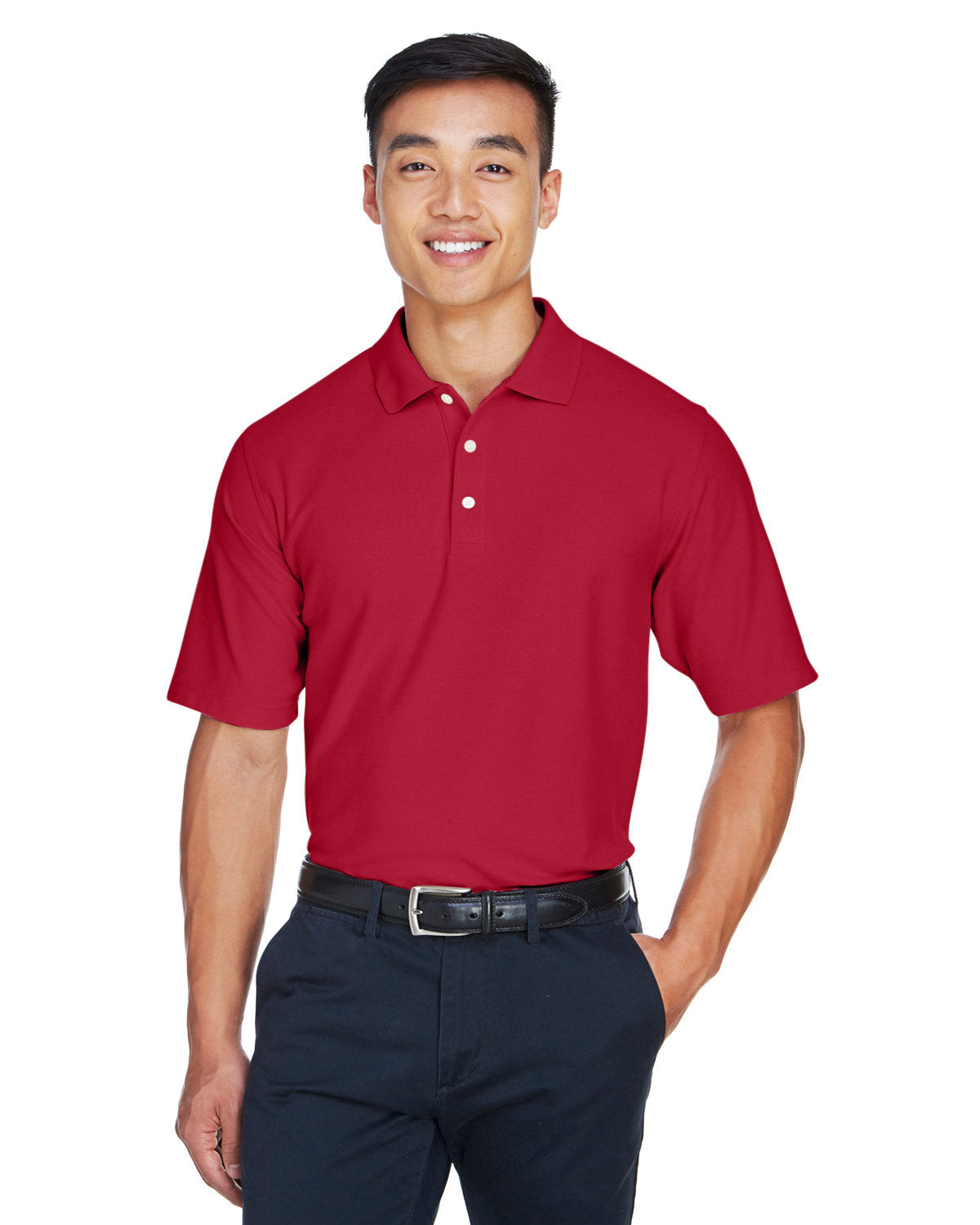 Devon & Jones DryTec20 Performance Polo-Men's Polos-Devon&Jones-Red-S-Thread Logic