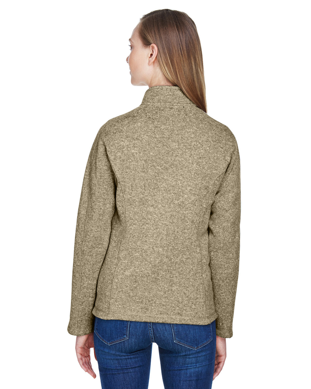 no-logo Devon & Jones Ladies Bristol Full-Zip Sweater Fleece Jacket-Ladies Jackets-Devon&Jones-Thread Logic