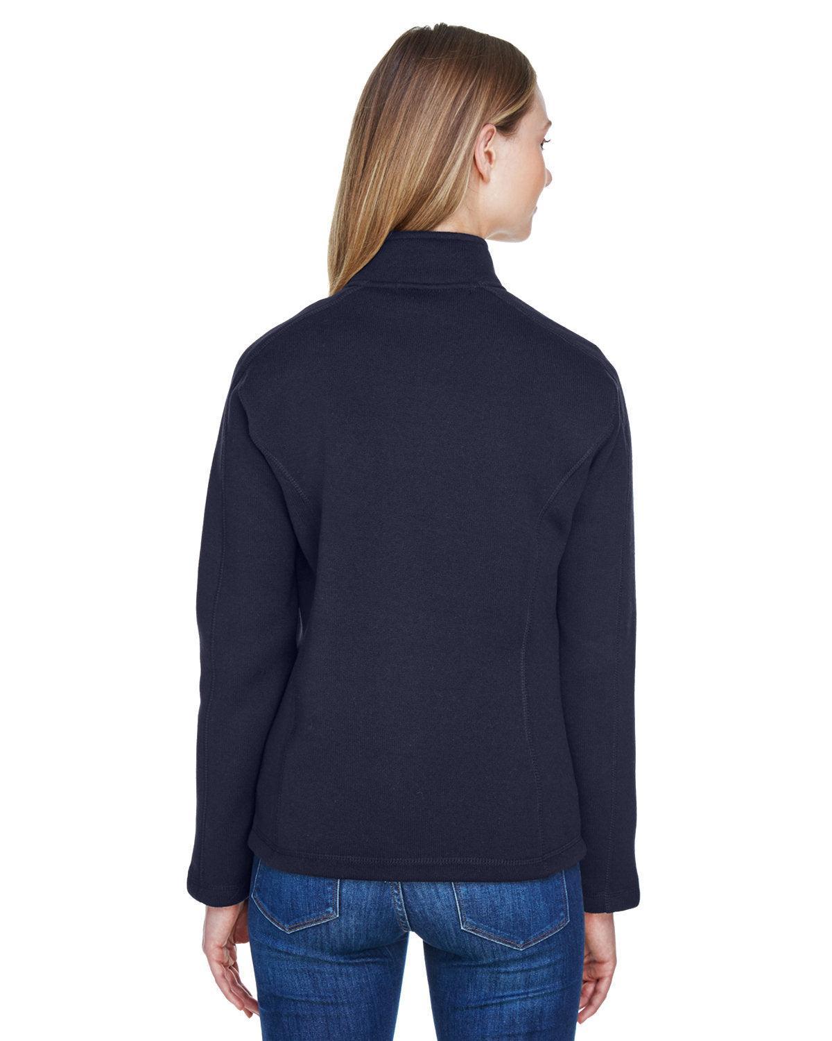 no-logo Devon & Jones Ladies Bristol Full-Zip Sweater Fleece Jacket-Ladies Jackets-Devon&Jones-Thread Logic