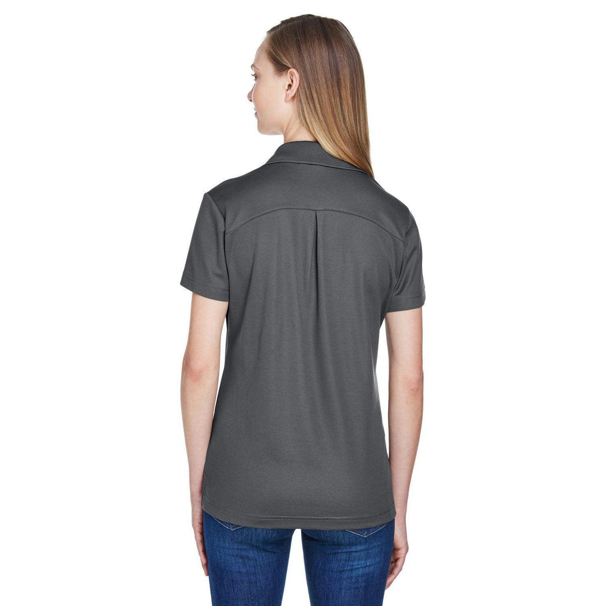 no-logo Devon & Jones Ladies CrownLux Performance Plaited Polo-Ladies Polos-Devon&Jones-Thread Logic