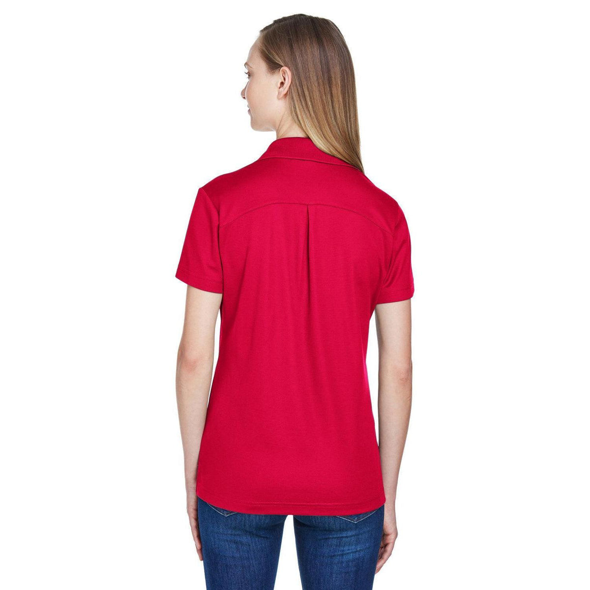 no-logo Devon & Jones Ladies CrownLux Performance Plaited Polo-Ladies Polos-Devon&Jones-Thread Logic