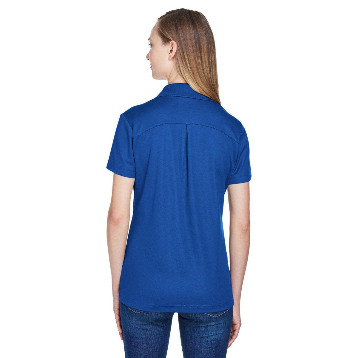 no-logo Devon & Jones Ladies CrownLux Performance Plaited Polo-Ladies Polos-Devon&Jones-Thread Logic