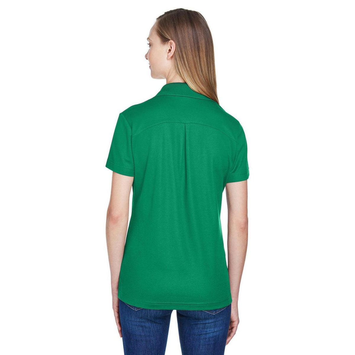 no-logo Devon & Jones Ladies CrownLux Performance Plaited Polo-Ladies Polos-Devon&Jones-Thread Logic