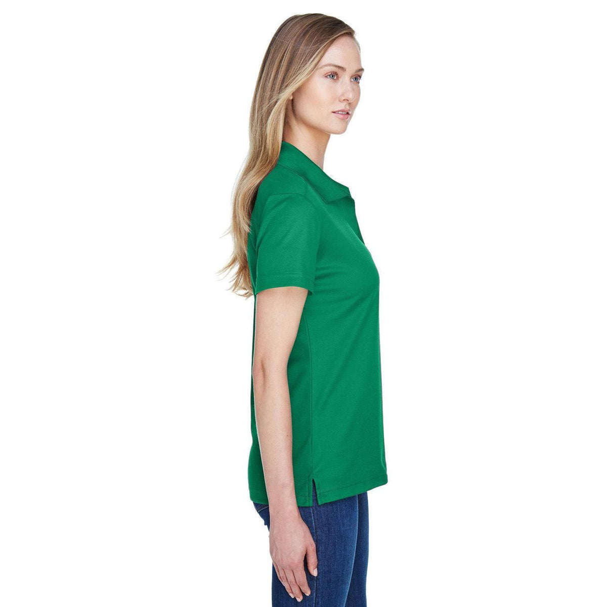 no-logo Devon & Jones Ladies CrownLux Performance Plaited Polo-Ladies Polos-Devon&Jones-Thread Logic