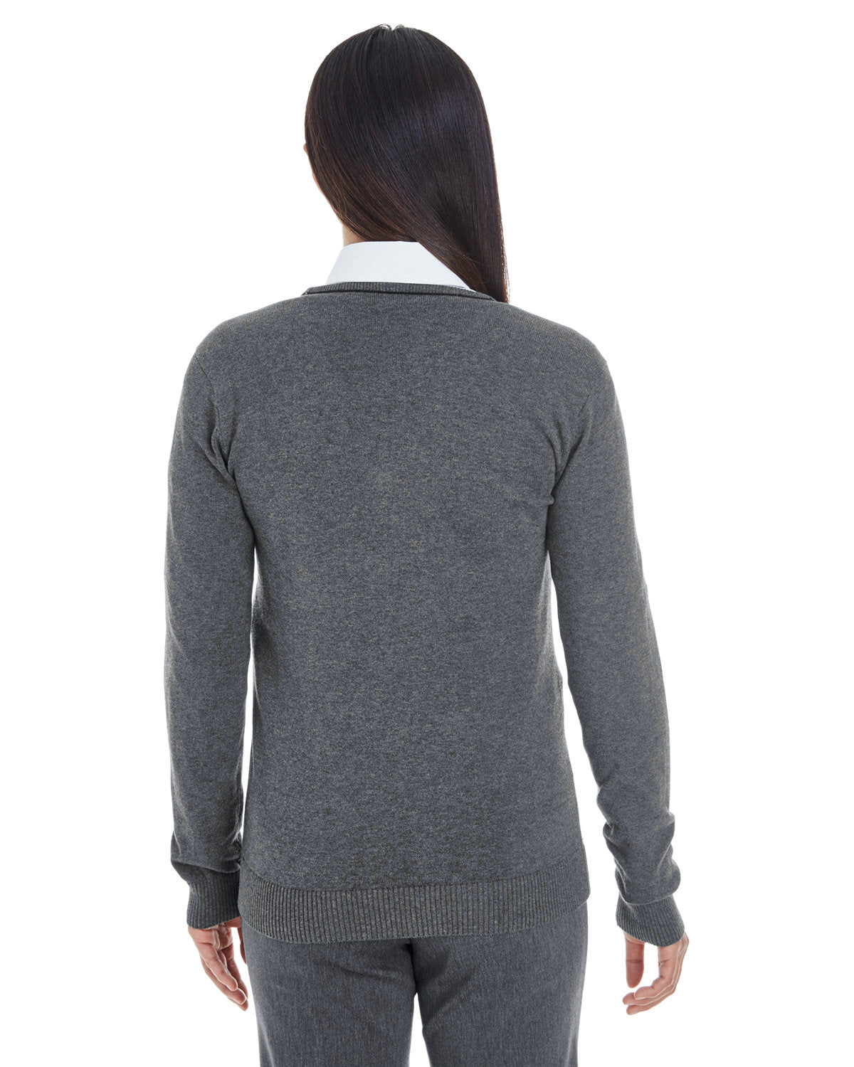 no-logo Devon & Jones Manchester Ladies Full-Zip Sweater-Ladies Layering-Devon&Jones-Thread Logic