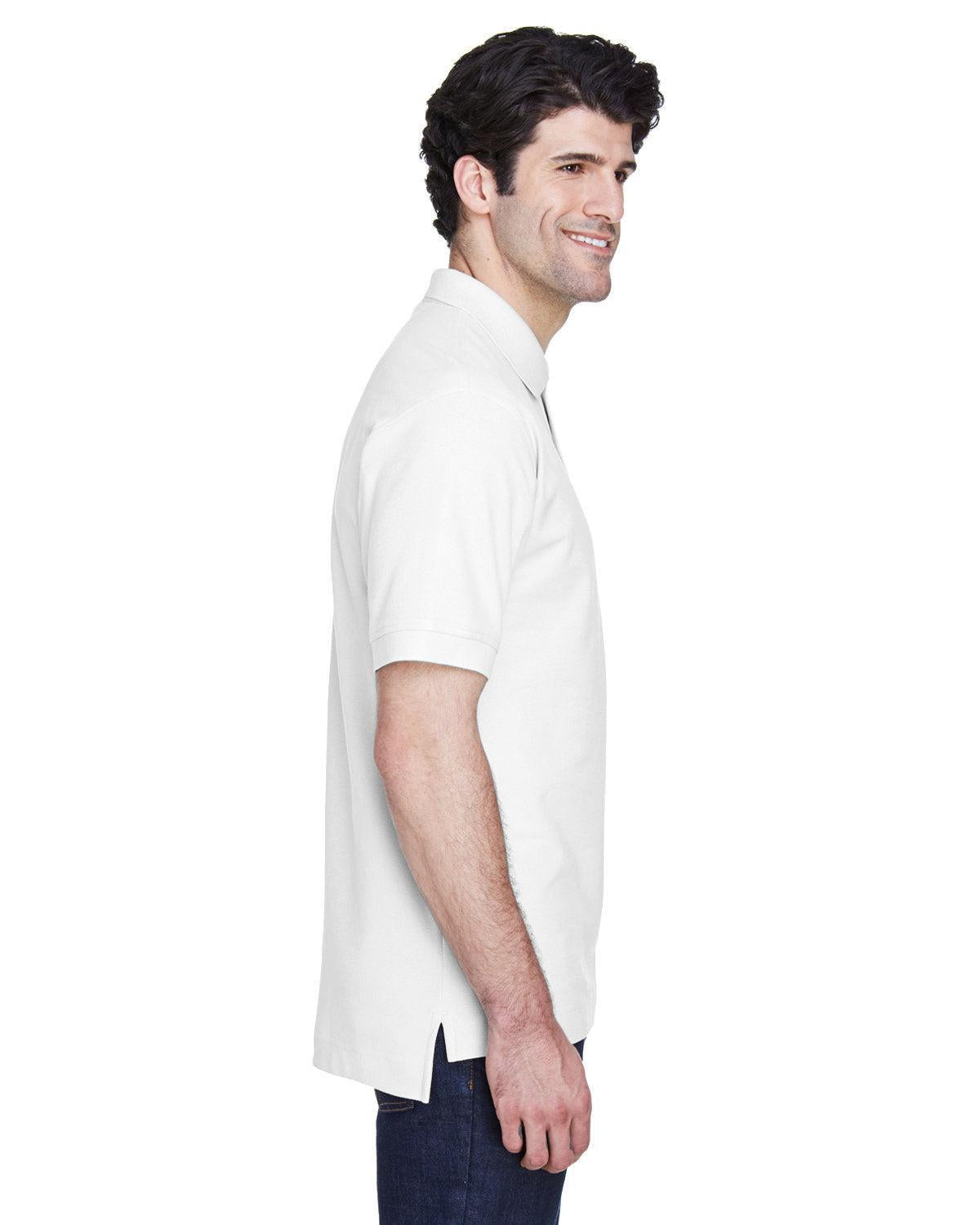 no-logo Devon & Jones Pima Pique Short-Sleeve Polo-Men's Polos-Devon&Jones-Thread Logic