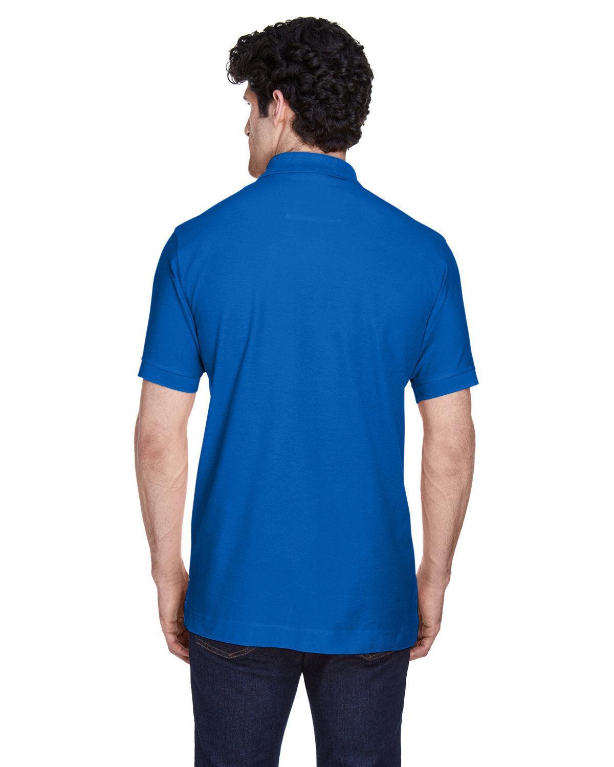 no-logo Devon & Jones Pima Pique Short-Sleeve Polo-Men's Polos-Devon&Jones-Thread Logic