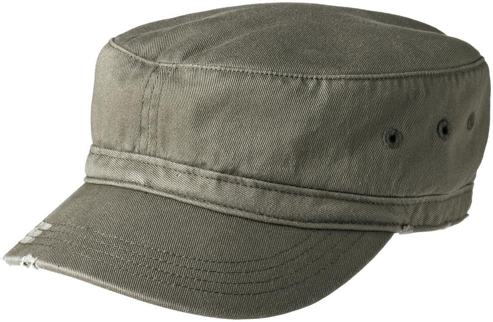 no-logo District Distressed Military Hat-Regular-District-Thread Logic