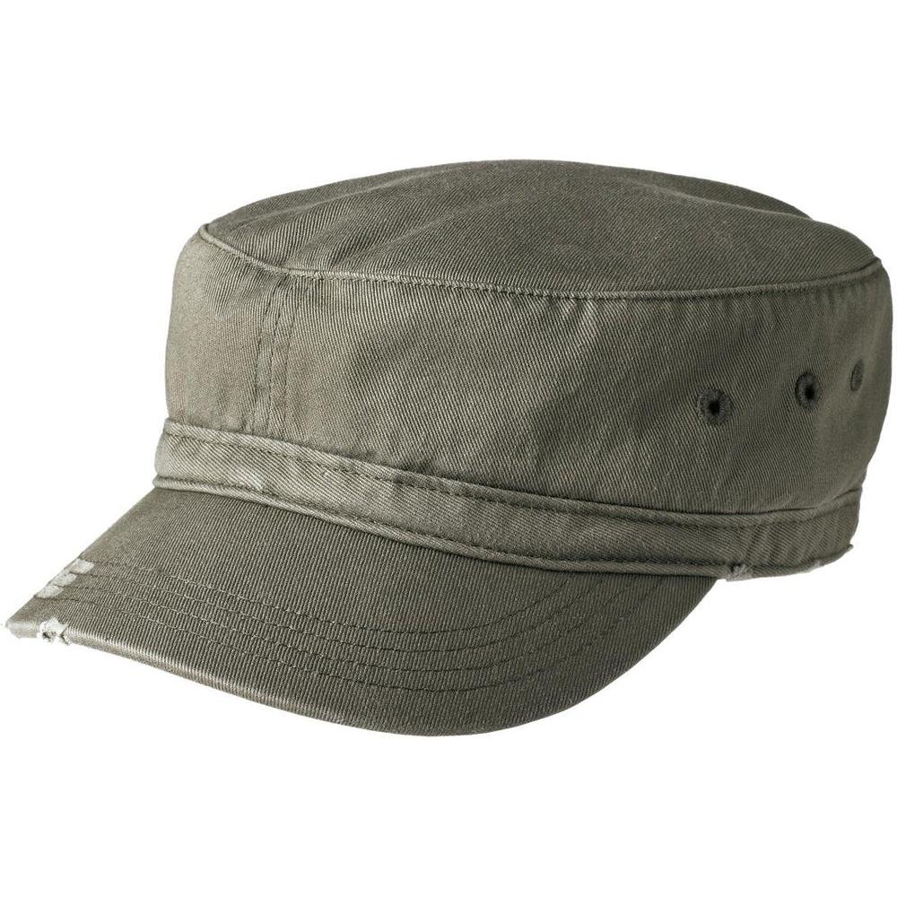 no-logo District Distressed Military Hat-Regular-District-Thread Logic