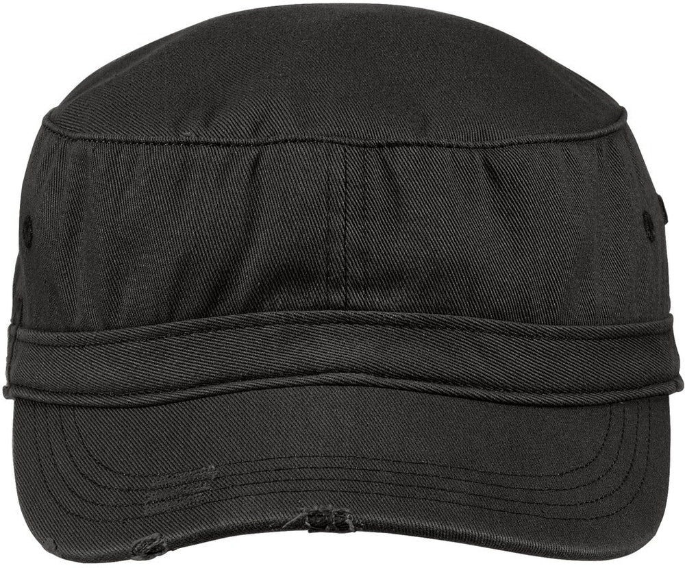 District Distressed Military Hat-Regular-District-Black-OSFA-Thread Logic