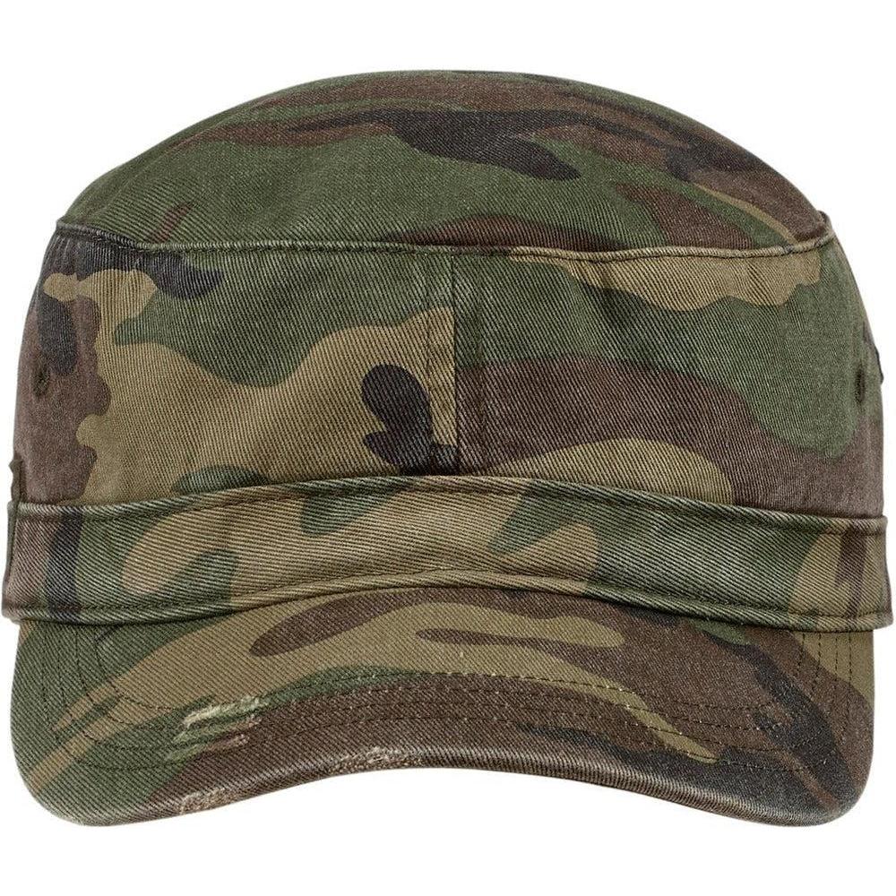 no-logo District Distressed Military Hat-Regular-District-Military Camo-OSFA-Thread Logic